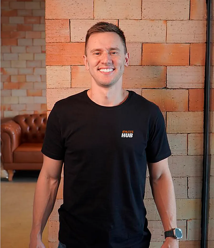 Felipe Silva, fundador da Athlete's Hub